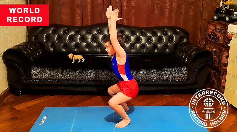 100 берпи (burpees) с отжиманиями за минимальное время ДЕТИ (4 года)