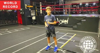 Young Athlete from Omsk Sets INTERRECORD Standing Long Jump Record