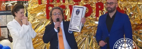 largest cake with rolled oats and microgreens