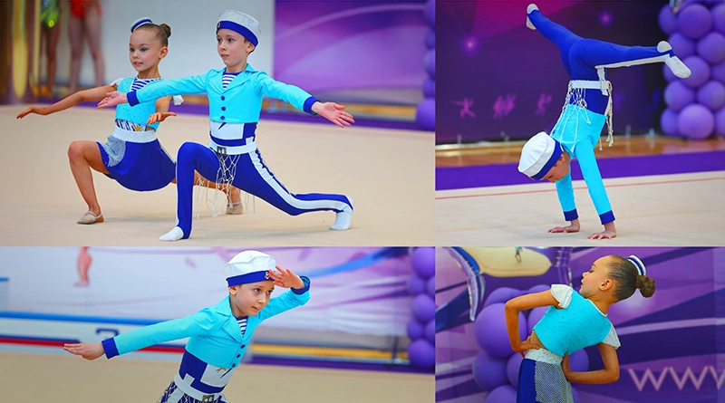Alsu and Amin Khodzhiyev perform historic gymnastics duet