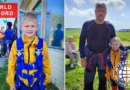Lev Khanin — youngest tandem skydiver in Russia