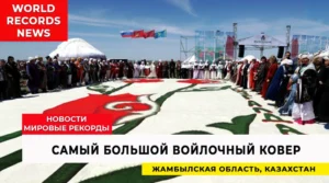 Самый большой войлочный ковер