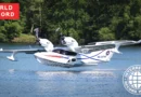 Seaplanes over Lake Sputnik during the world record rally