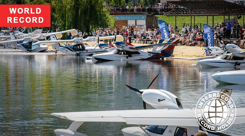 World Record: Largest One-Day Seaplane Rally in Russia