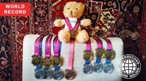 most medals in solo dance at a single olympiad