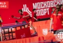 Record-breaking table tennis tournament in Luzhniki, Moscow