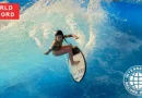 Taisiya Maksakova performing Backside Alleyoop 180 on City Wave