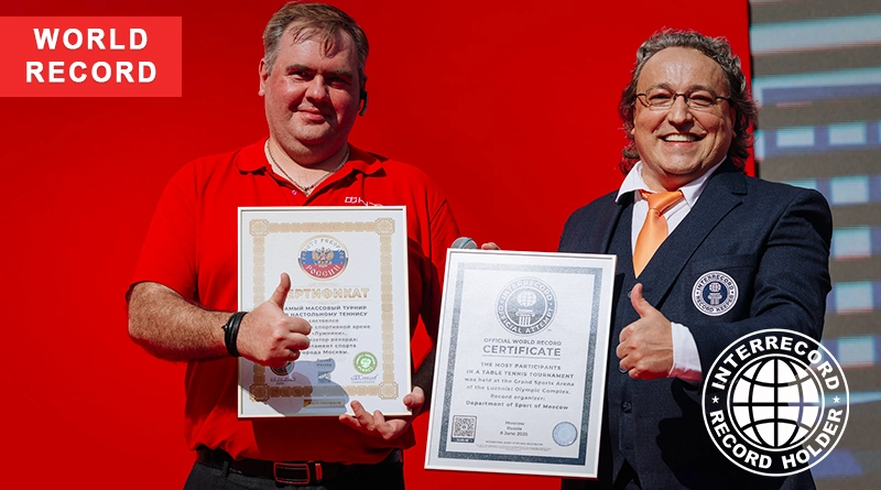 Vladislav Kopylov confirms a new Guinness-level achievement