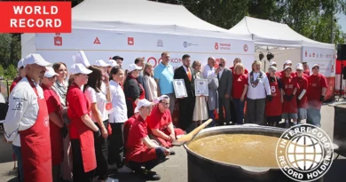 Cooking record-breaking Tshakyashyd in Kudymkar