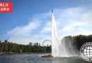 Hydrofly height record certified by INTERRECORD in Moscow
