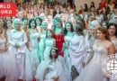 Record-breaking bridal runway show in Moscow