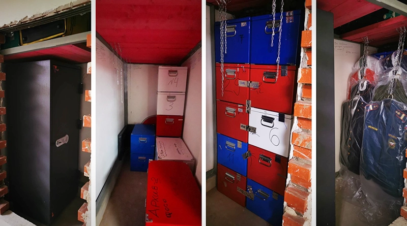 Sealed containers of the Pavlov University Time Capsule — world’s largest verified archive
