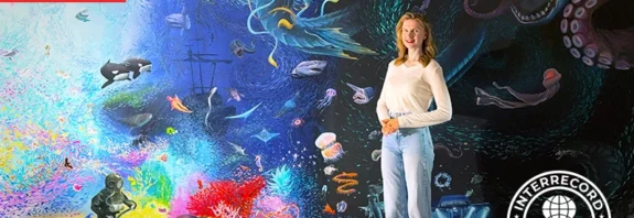 The largest underwater-themed painting in the world — The Legend of the Ocean