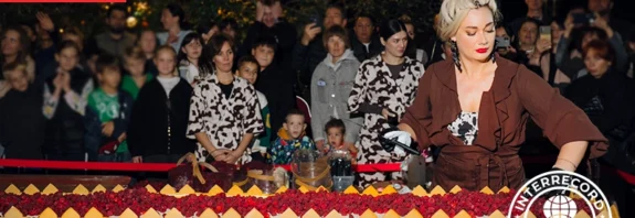 World’s largest spinach cake certified by INTERRECORD