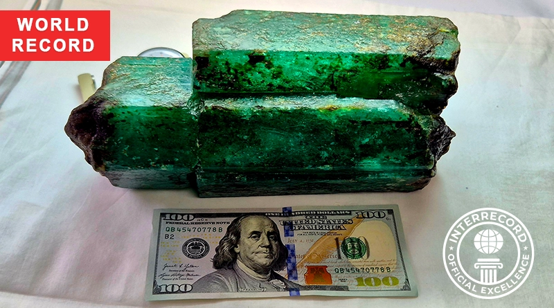 Emerald authenticity confirmed by the Swiss GRS Laboratory
