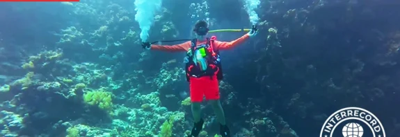 Official PADI certificate issued to Danila Makarov