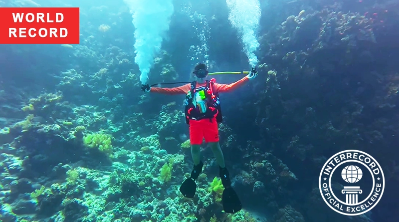 Official PADI certificate issued to Danila Makarov