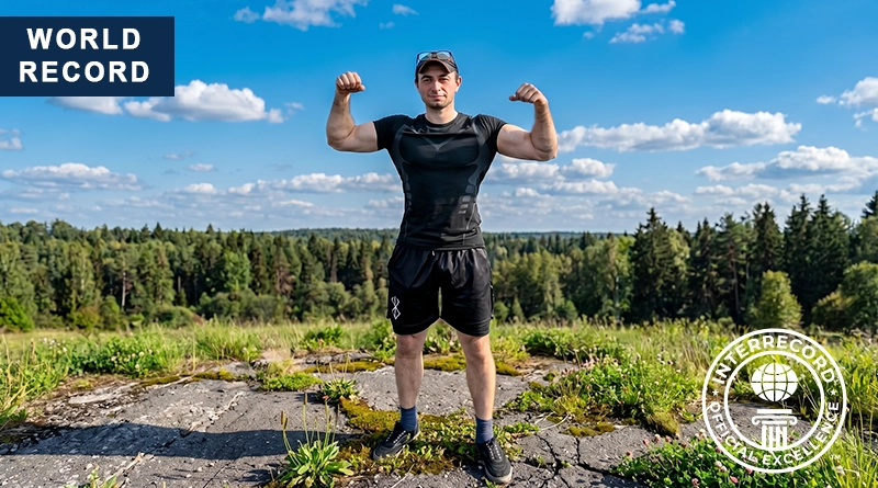 Russian athlete Aleksei Getmanov sets endurance world record