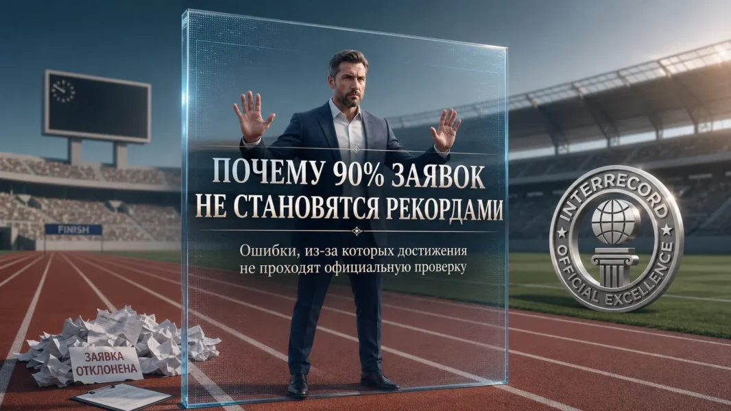 90% заявок на рекорд отклоняются до старта