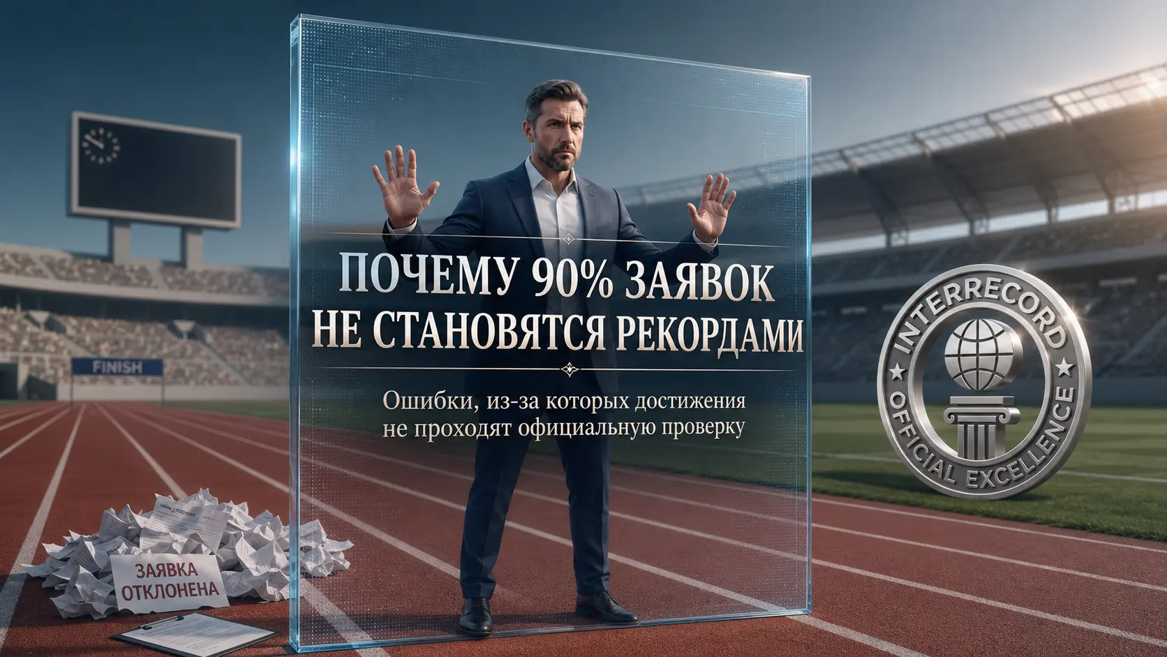 90% заявок на рекорд отклоняются до старта