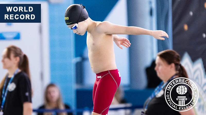 Fastest time for the 50-metre freestyle in a swimming poo| Книга рекордов INTERRECORD | World Record