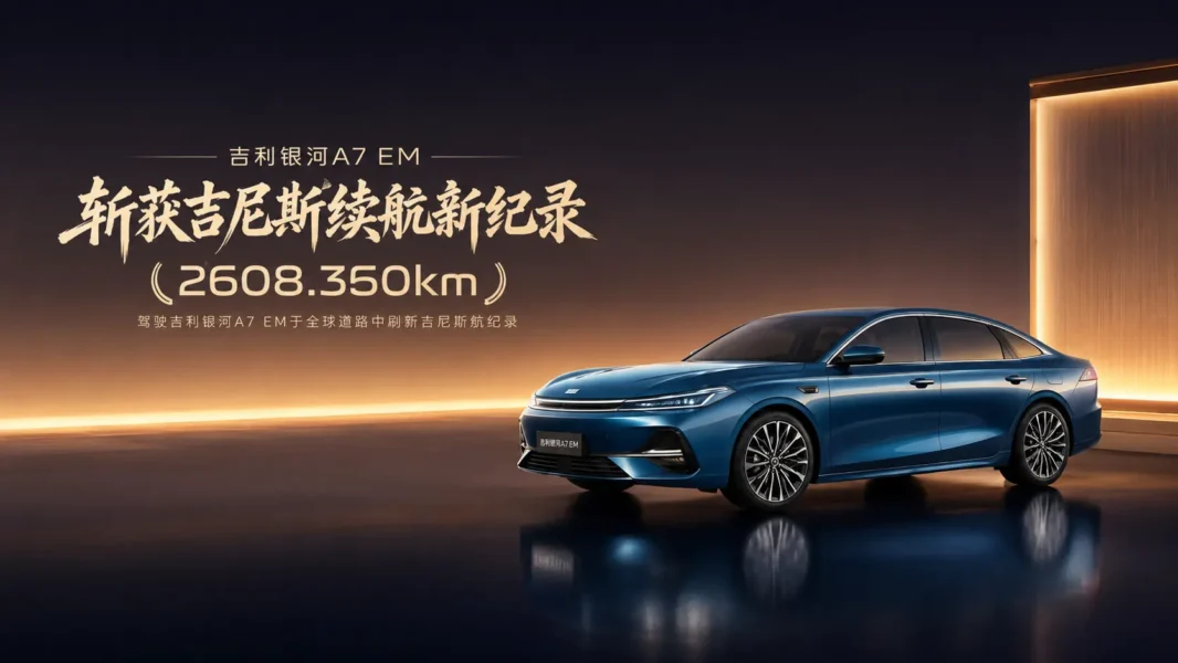 Мировой рекорд: Geely Galaxy A7