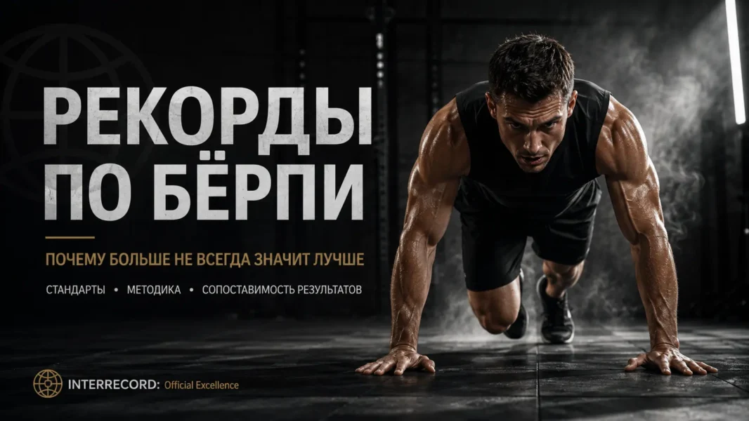 Рекорды по берпи - стандарты, сопоставимость и методология регистрации