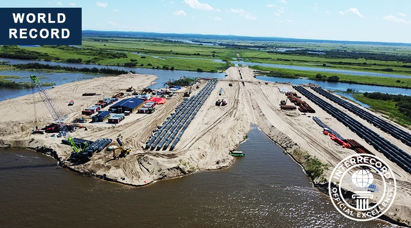 NEFT-GAZ record-setting underwater siphon crossing the Amur River